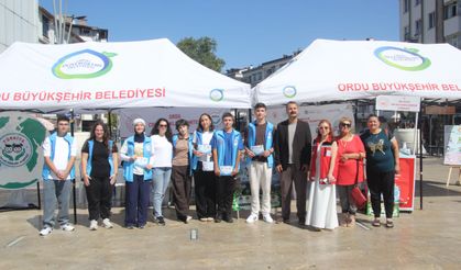 Ordu’da çocuklardan iklim değişikliğine karşı farkındalık etkinliği