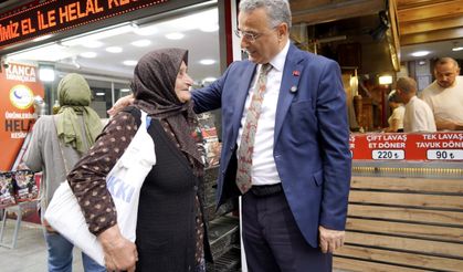 Başkan Kurnaz İlkadım’da esnaf ve vatandaşlarla buluştu