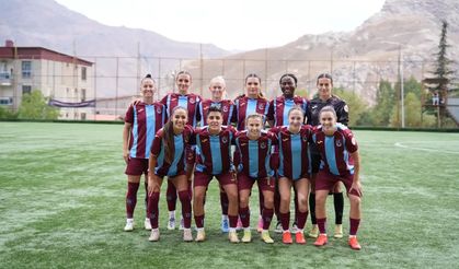 Trabzonspor Kadın Futbol Hakkari’den Kritik Puanla Döndü