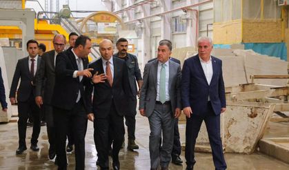 Doğal taş sektörüne yönelik yatırımlar ele alındı
