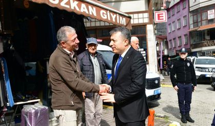 Vali Tahir Şahin’in Tonya ziyaretinde dikkat çeken buluşma
