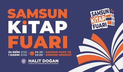 Samsun Kitap Fuarı 24 Ekim'de başlıyor