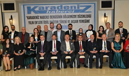 Karadeniz Haberci Dergisi Yılın En'lerini Ödüllendirdi! İşte Törenden Ayrıntılar