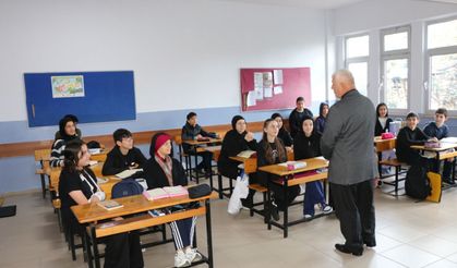 Kabahasanoğlu Fatih Sultan Mehmet Ortaokulu’nda Öğrencilerle Buluştu