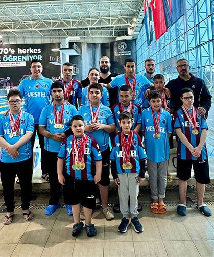 Türkiye Özel Sporcular Spor Federasyonu Trabzon Yüzme İl Müsabakası Sonuçları