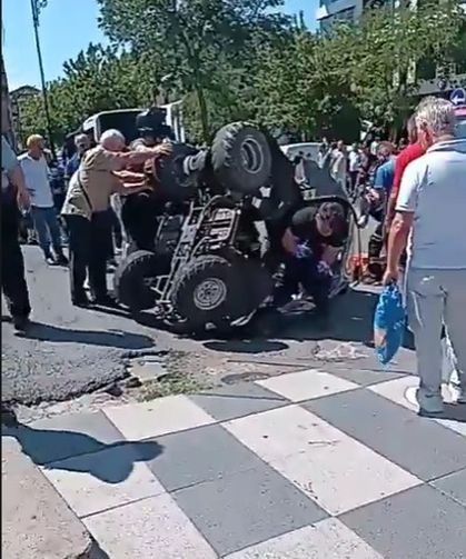 Trabzon’da Şok Eden ATV Kazası: 1 Kişi Yaralandı