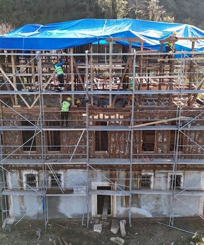 Ordu'daki 18 odalı Cevat Bey Konağı turizme kazandırılıyor
