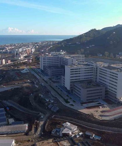 Ordu Şehir Hastanesi'nin altyapı çalışmaları tamamlandı