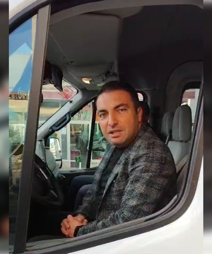 Başkan Direksiyona Geçti, Şiran-Kelkit Minibüs Seferleri Başladı