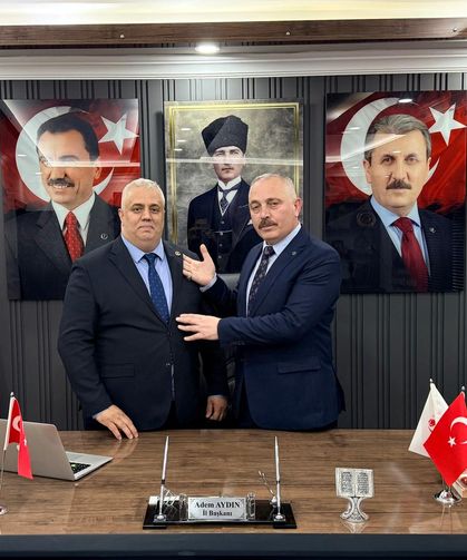 BBP Yomra'da Yeni Başkan! Sezgin Yıldız Göreve Başladı