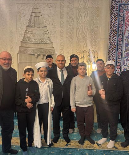 Giresun Valisi Koç, genç hafızlarla bir araya geldi