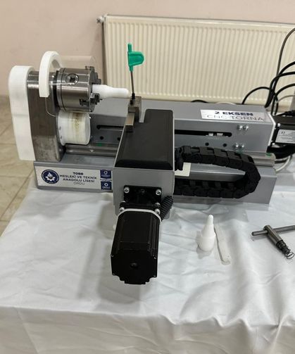 Ordu'da lise öğrencileri CNC makineleri üretti