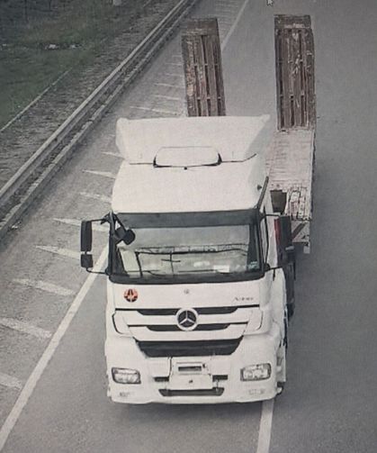 Samsun'da plakasını kapatarak kantara girmeyen tır sürücüsüne 31 bin 348 lira ceza kesildi