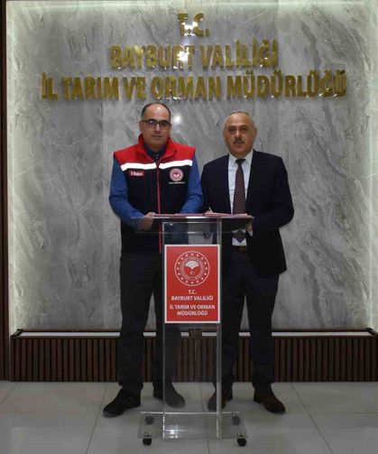 Bayburt'ta sosyal hizmet kuruluşlarına tarımsal üretim desteği