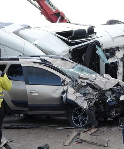 Ocak ayı trafik kaza bilançosu: 9 ölü, 604 yaralı