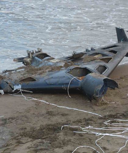 Ordu'da sahile vuran insansız hava aracı parçası, İran yapımı kamikaze çıktı