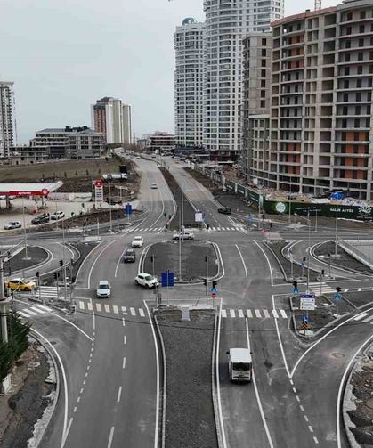 Samsun'da Recep Tayyip Erdoğan Bulvarı trafiğe açıldı
