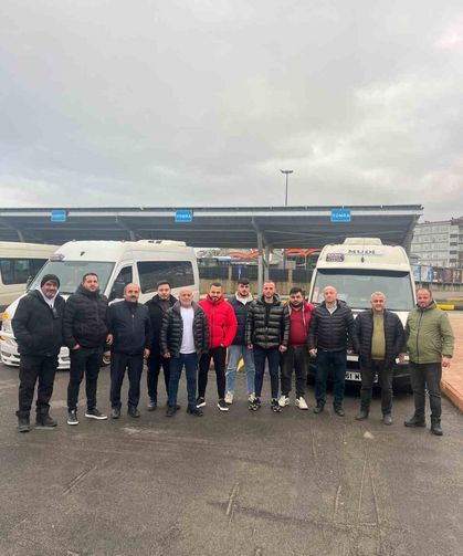 Yomra Minibüs Durağı'ndan Başkan Genç'e teşekkür