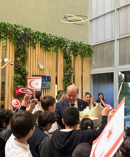 KKTC Cumhurbaşkanı Ersin Tatar Girne Koleji Trabzon Kampüsünü Ziyaret Etti