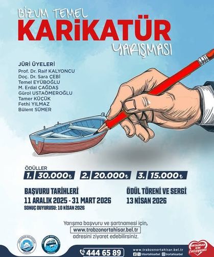 “Bizum Temel Karikatür Yarışması” İçin Kültür Sanat Buluşması