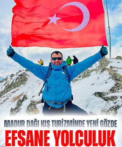 Karadeniz’in Zirvesinde Efsane Yolculuk! Madur Dağı’nda Kış Turizmi Canlanıyor