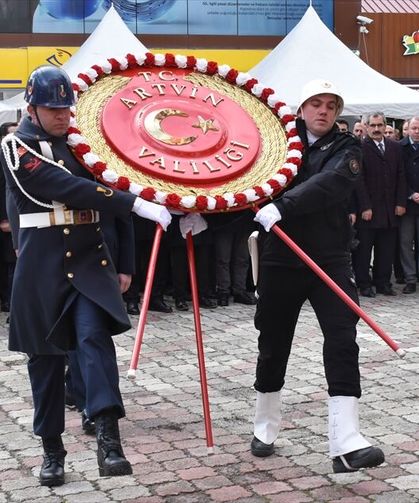 Artvin'in düşman işgalinden kurtuluşunun 105. yıl dönümü kutlandı