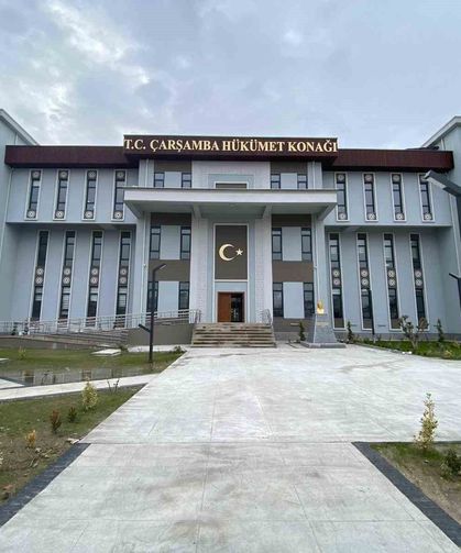 Çarşamba Hükümet Konağı tam kapasite hizmette