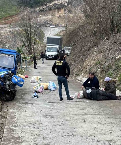 Ordu'da patpat kazası: 1'i ağır 2 yaralı