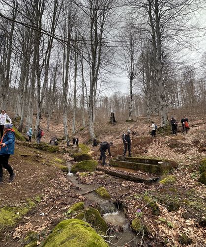 Bilge Pedallar Bisiklet Topluluğu Nebiyan Dağı'nın zirvesine çıktı