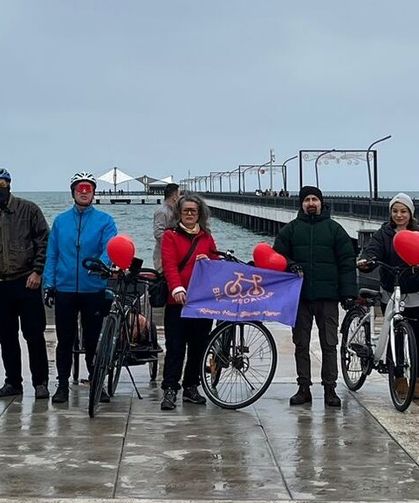 Bilge Pedallar kalp sağlığı haftasında sağlık için pedal çevirdi