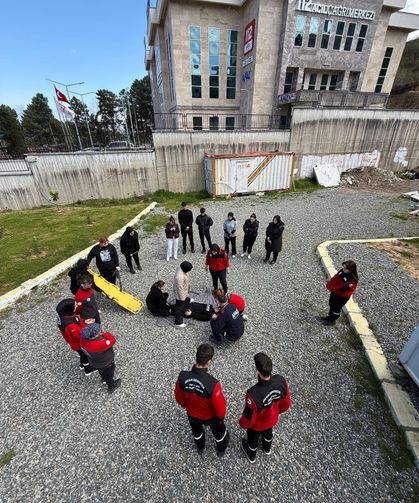Giresun Üniversitesi'nde afete hazırlık eğitimi düzenlendi