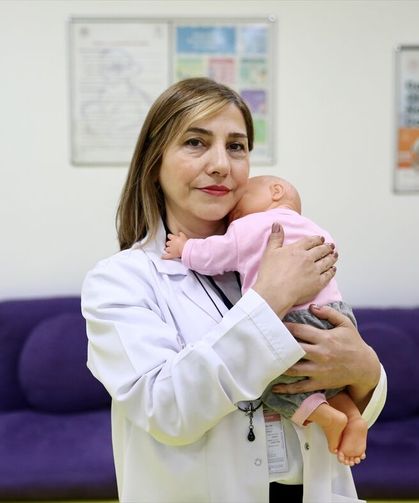 Giresun'da anne adayları koordinatör ebelerle doğuma hazırlanıyor