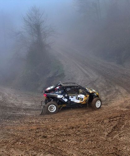Trabzon'da Türkiye Offroad Şampiyonası'nın 1. ayağında mukavemet etabı yapıldı