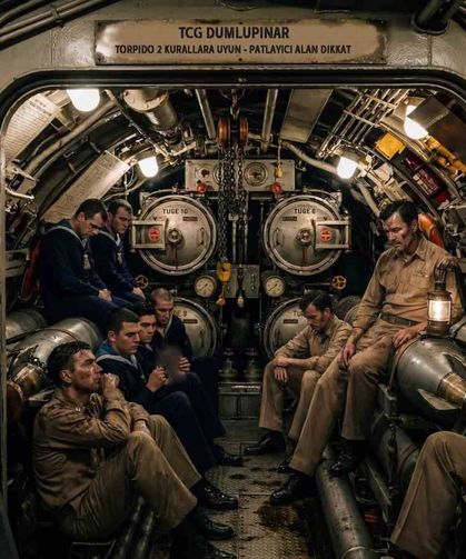 Dumlupınar Denizaltı Faciası yapay zeka ile yeniden canlandırılıyor