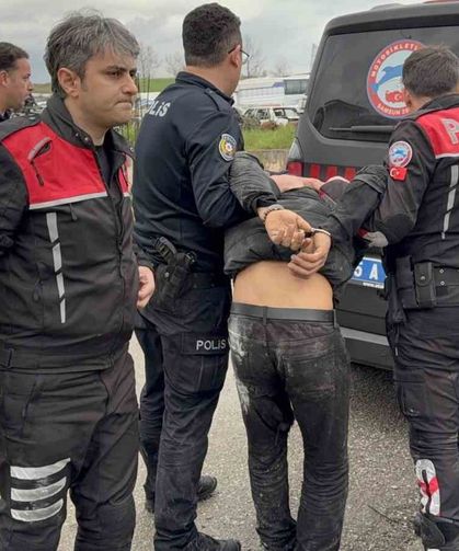 Film gibi kovalamacadan kaçak göçmenler çıktı