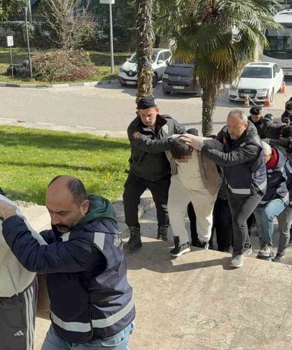 Samsun merkezli suç örgütü operasyonu: 25 gözaltı