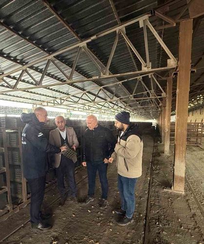 Tuğla fabrikasında üretim süreci incelendi