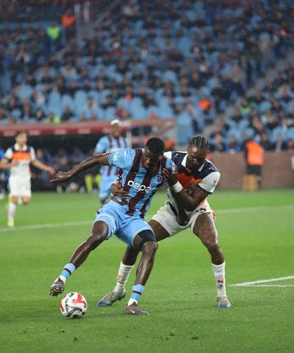 Trabzonspor ilk yarıda üretken olamadı, Başakşehir'i aşamadı