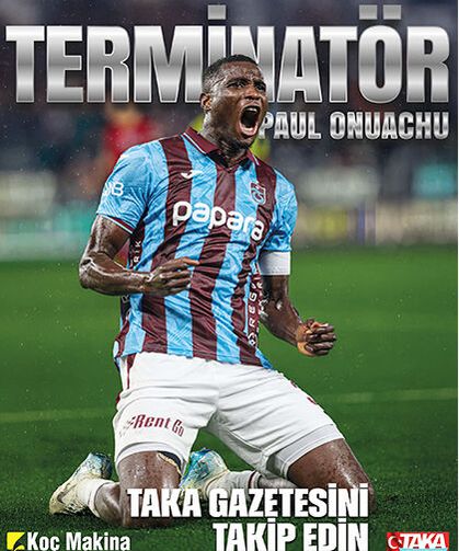 Avrupa’nın konuştuğu golcü Paul Onuachu’nun dev posteri