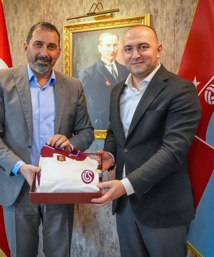 TÜGVA heyeti Trabzonspor yönetimiyle bir araya geldi