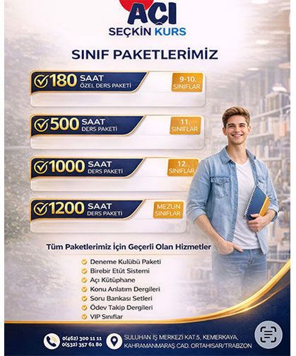 AÇI SEÇKİN KURS
