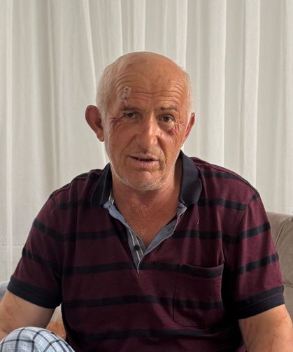 Giresun'da kamyonetin uçuruma devrildiği anlar cep telefonu kamerasıyla kaydedildi