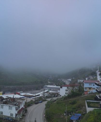 Samsun'da sis etkili oluyor