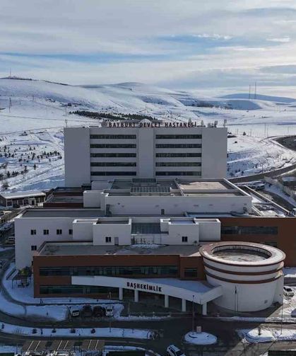 Bayburt Devlet Hastanesinde nisan ayında 46 bin 420 hasta muayene edildi