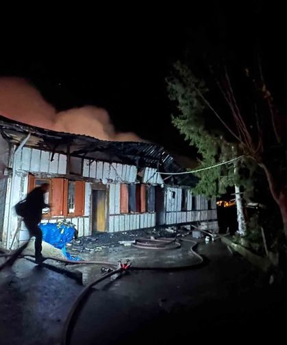 Trabzon'da yangın: 1 ölü