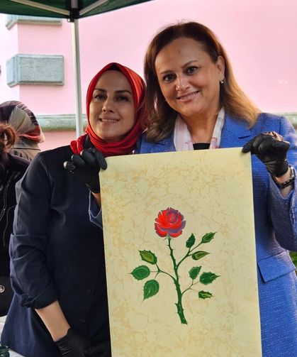 Gülbahar Hatun Trabzon’da Ebru Sanatı Etkinliğiyle Anıldı