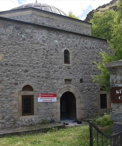 Gümüşhane'de tarihi cami 112 yıl sonra ibadete açıldı