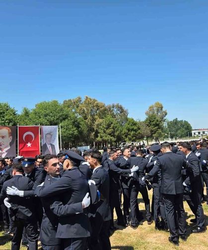 Emniyet teşkilatına Samsun'dan 380 taze kan