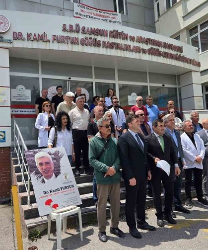 Görevi başında öldürülen Dr. Kamil Furtun anıldı