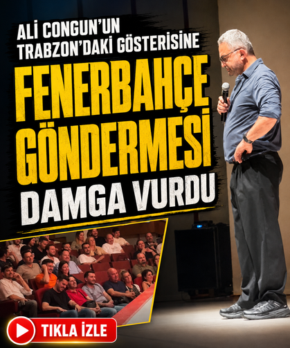 Ali Congun’un Trabzon’daki Gösterisine Fenerbahçe Göndermesi Damga Vurdu